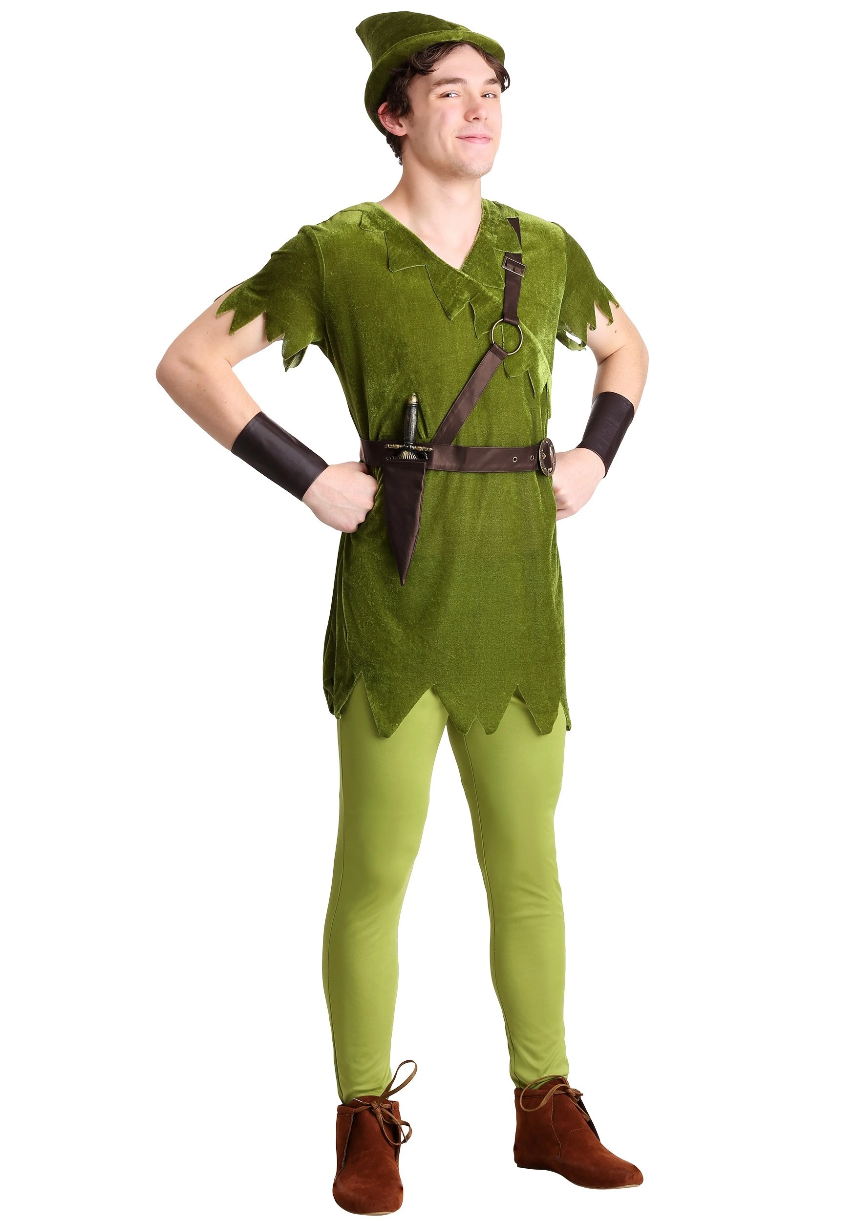 Fun Costumes Adult Classic Peter Pan Costume 1 Fun Costumes Adult Classic Peter Pan Costume