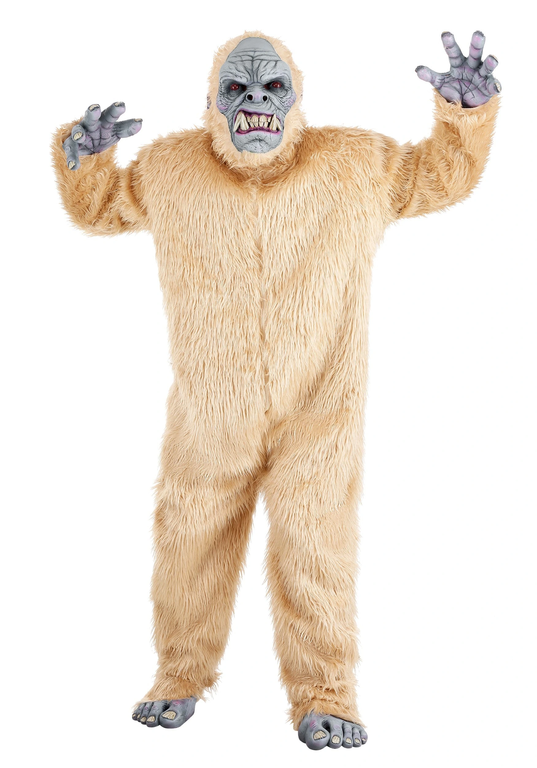 Fun Costumes Adult's Mountain Yeti Costume 1 Fun Costumes Adult's Mountain Yeti Costume