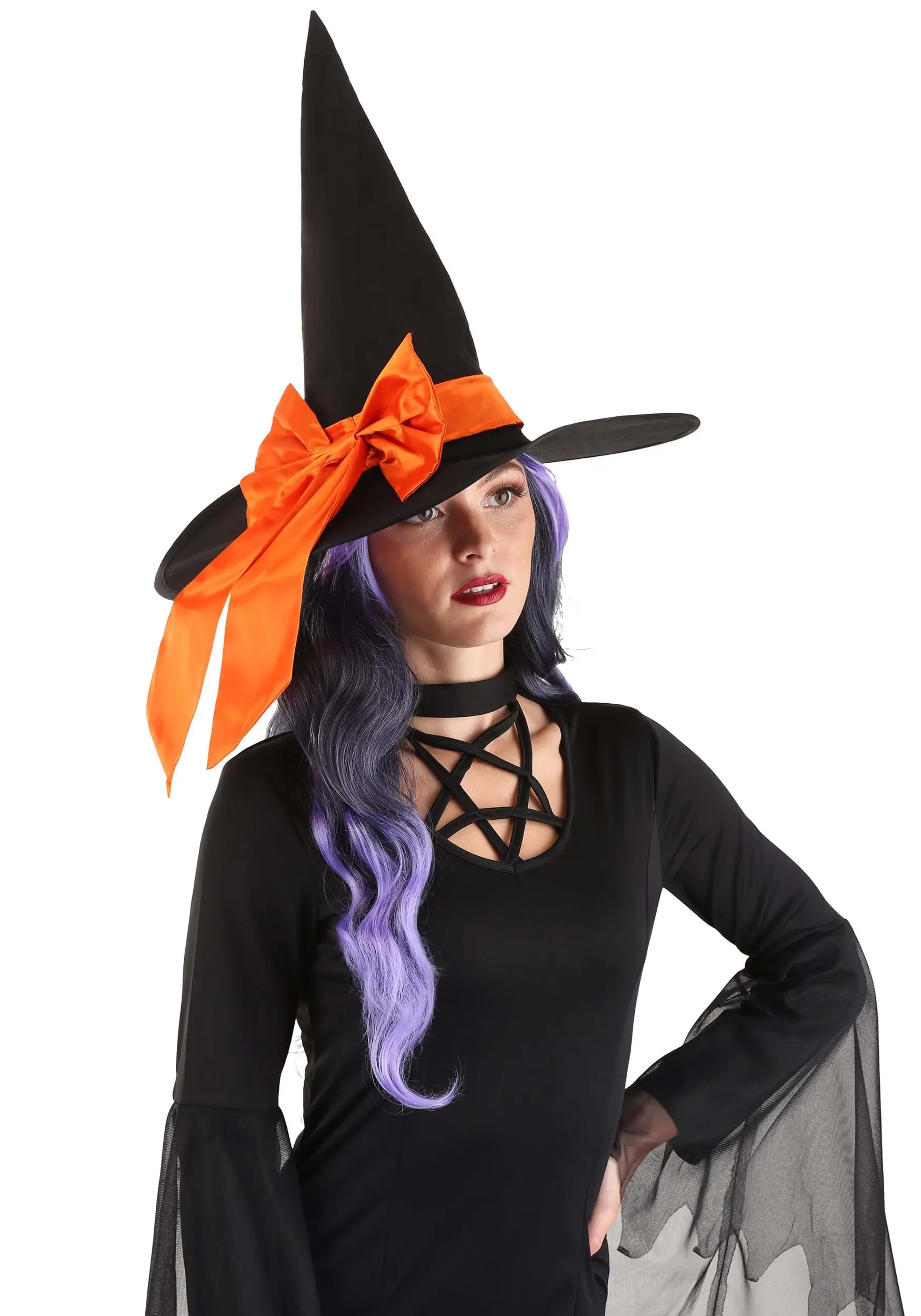 Boloparty Custom Color Witch Hat For Adults 6 Boloparty Custom Color Witch Hat For Adults - Image 6