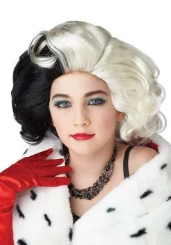 California Costume Collection Devilish Diva Wig For Kids