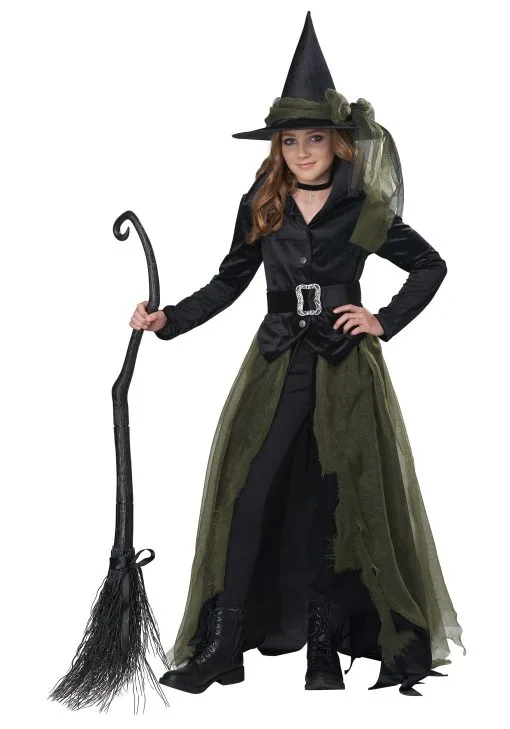 California Costume Collection Cool Witch Girl's Costume -Peter Pan Costumes Shop girls cool witch costume