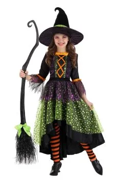 Suzhou Zhongsheng Imp & Exp Co., Ltd Verdant Spring Witch Costume For Girls