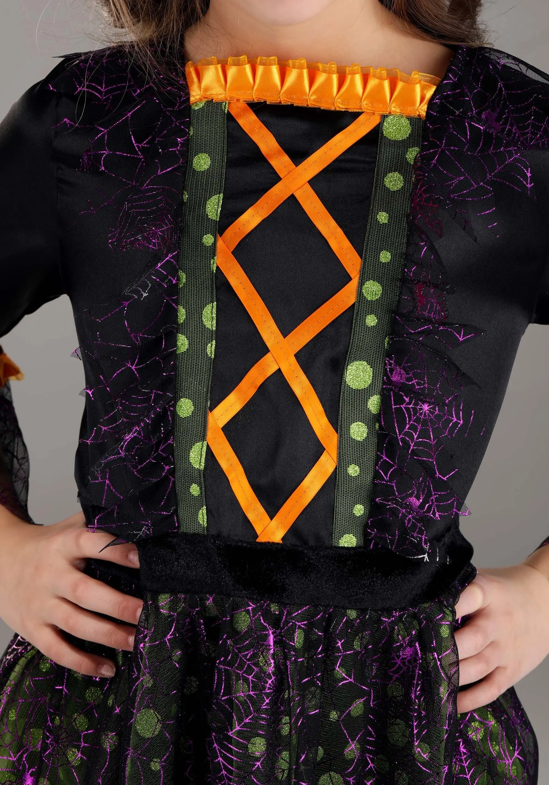 Suzhou Zhongsheng Imp & Exp Co., Ltd Verdant Spring Witch Costume For Girls 3 Suzhou Zhongsheng Imp & Exp Co., Ltd Verdant Spring Witch Costume For Girls - Image 3