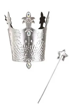 Elope Glinda Crown & Wand Costume Accessory Kit