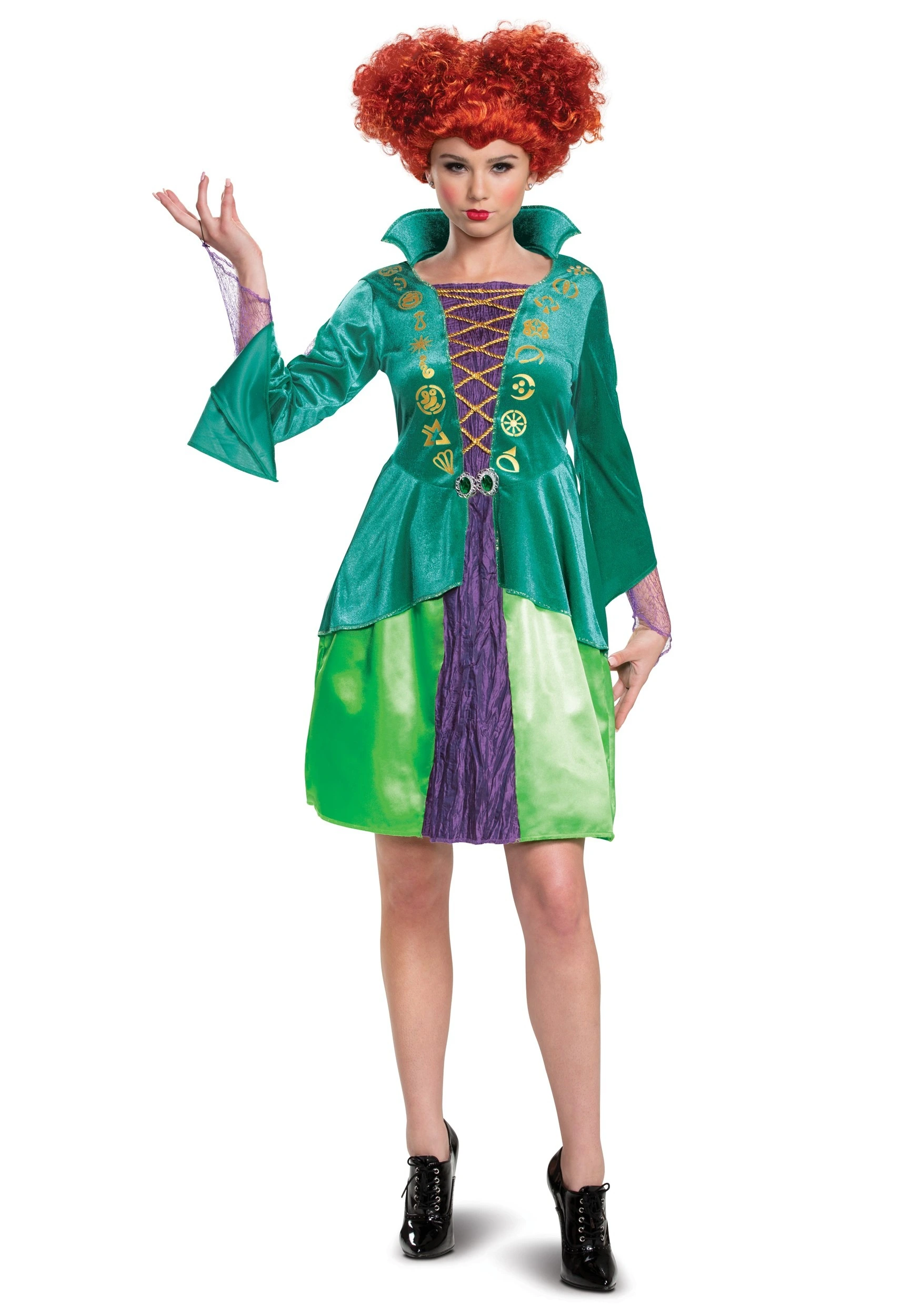 Disguise Hocus Pocus Women's Classic Wini Costume 1 Disguise Hocus Pocus Women's Classic Wini Costume