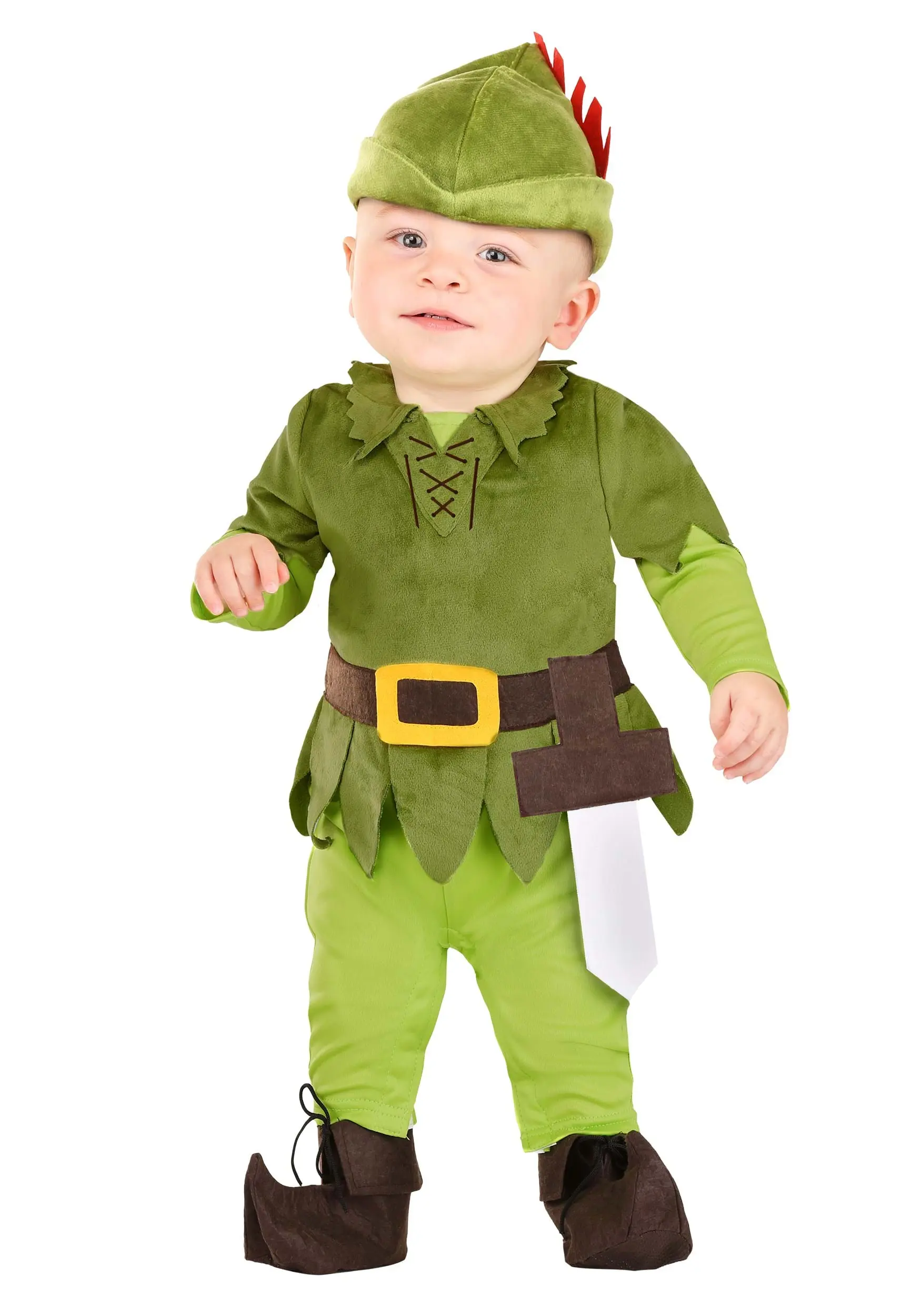 Fun Costumes Peter Pan Costume For Infants 3 Fun Costumes Peter Pan Costume For Infants - Image 3