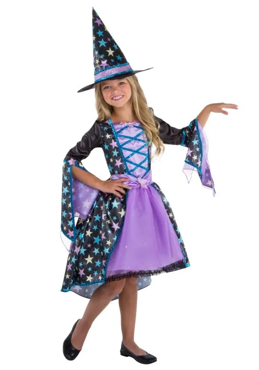 LF Products Pte. Ltd. Girl's Pastel Candy Witch Costume -Peter Pan Costumes Shop pastel candy witch costume for girls