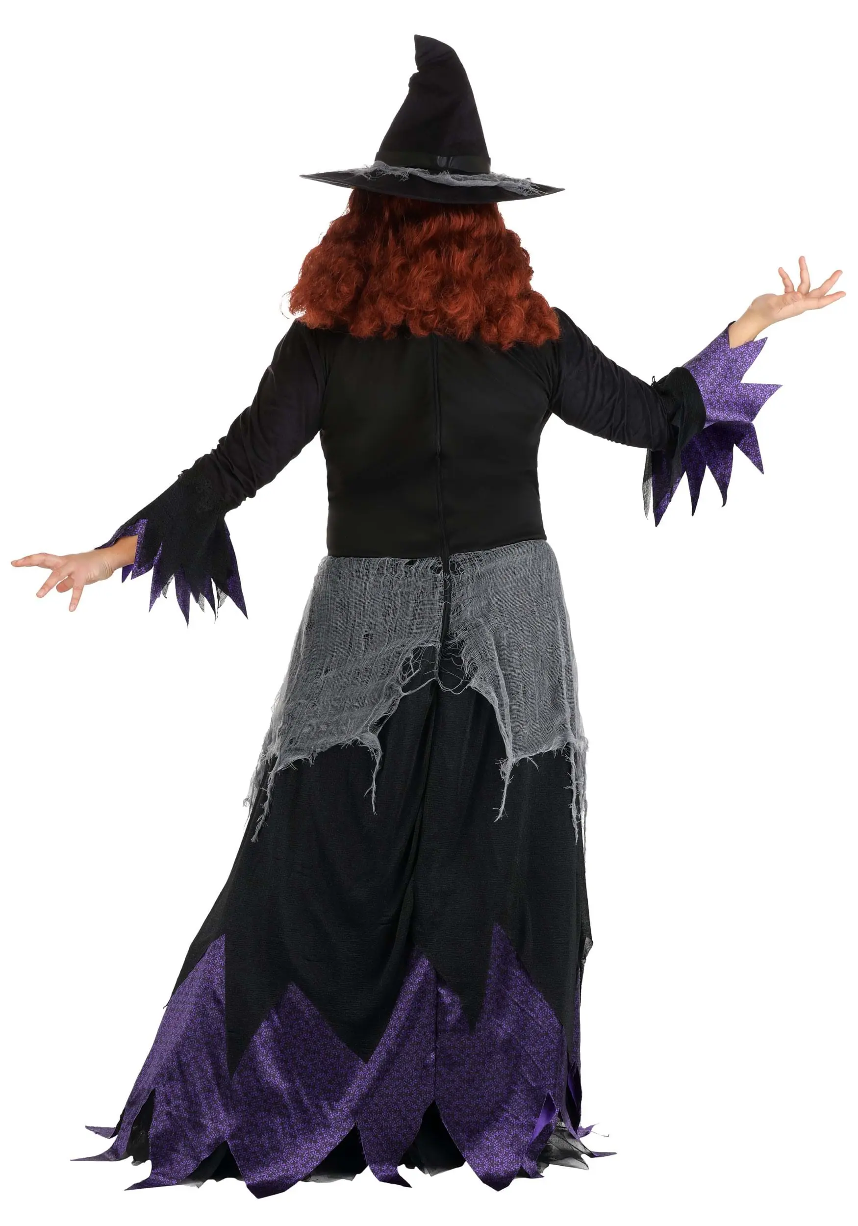 Suzhou Zhongsheng Imp & Exp Co., Ltd Midnight Purple Witch Plus Size Costume 2 Suzhou Zhongsheng Imp & Exp Co., Ltd Midnight Purple Witch Plus Size Costume - Image 2