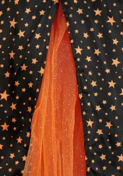 Suzhou Zhongsheng Imp & Exp Co., Ltd Plus Size Sparkling Orange Witch Costume For Women -Peter Pan Costumes Shop plus size sparkling orange witch alt 6