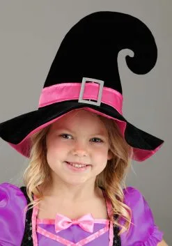 LF Products Pte. Ltd. Girl's Pink Light-Up Witch Costume For Toddlers -Peter Pan Costumes Shop toddler pink light up witch costume alt 2