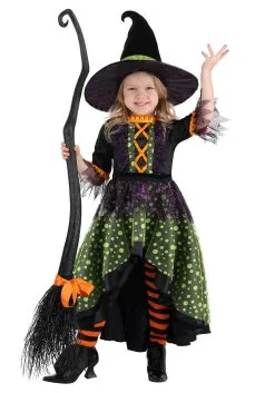 Suzhou Zhongsheng Imp & Exp Co., Ltd Verdant Spring Witch Costume For Toddlers