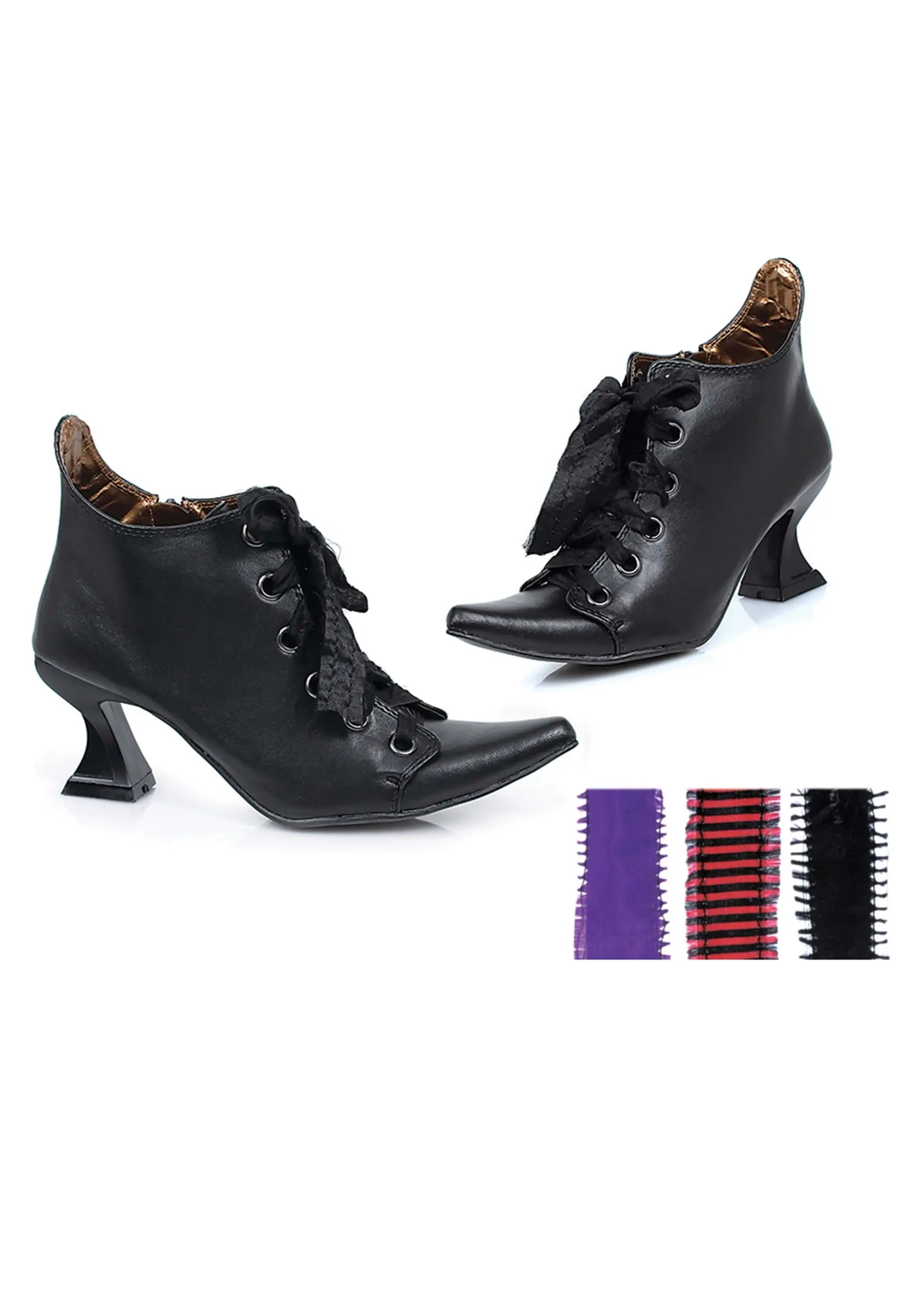 Ellie Lace Up Women's Witch Shoes 2 Ellie Lace Up Women's Witch Shoes - Image 2