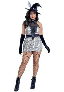 Starline, LLC. Plus Size Gothic Elegance Witch Costume For Women