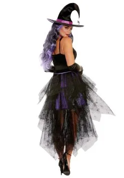 Peter Pan Costumes Shop -Peter Pan Costumes Shop womens sexy purple witch alt 1